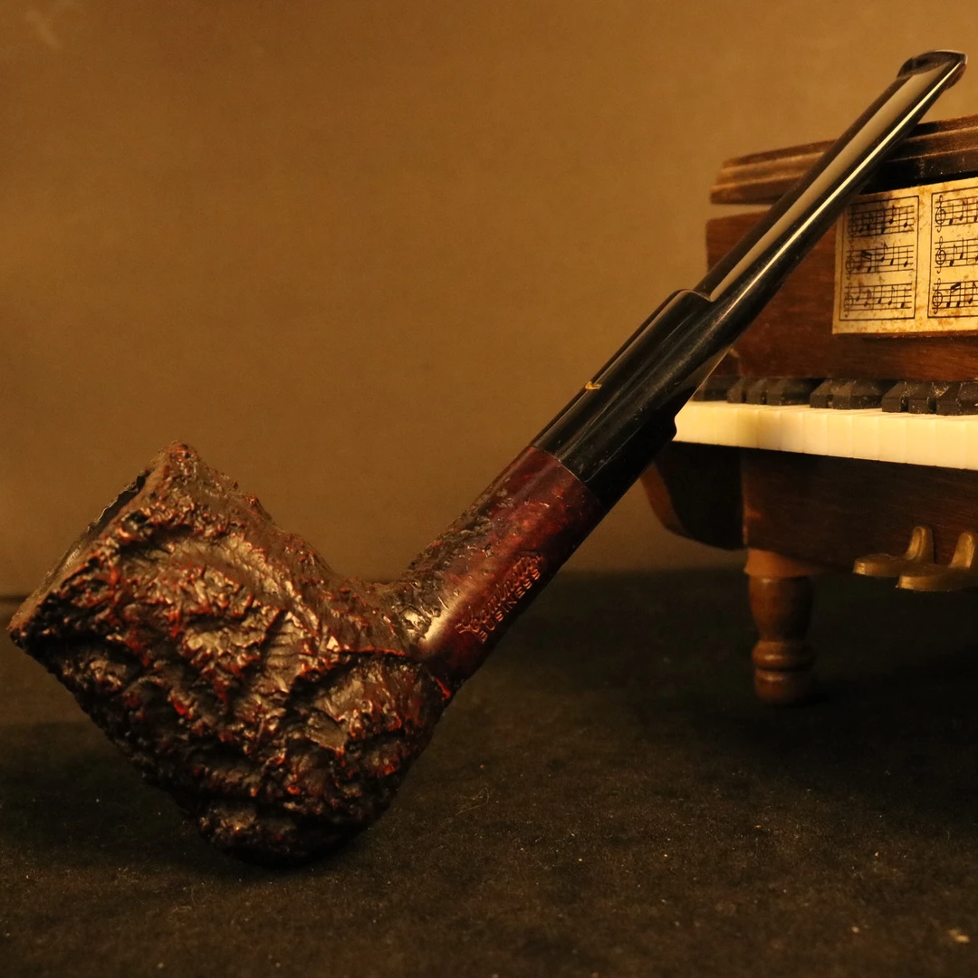 意大利金胡子老斗手工石楠木王子撞球烟斗