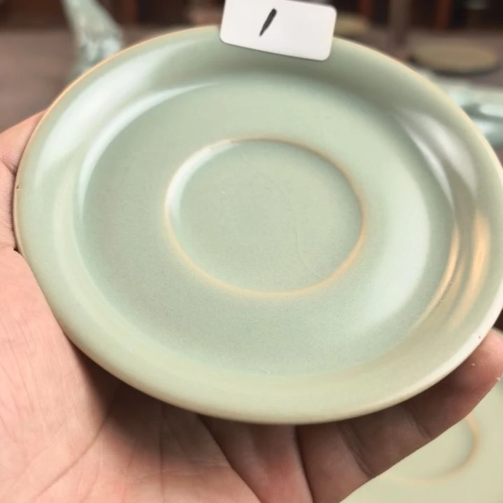 汝州原产地原矿仿古杯垫瑕疵1号