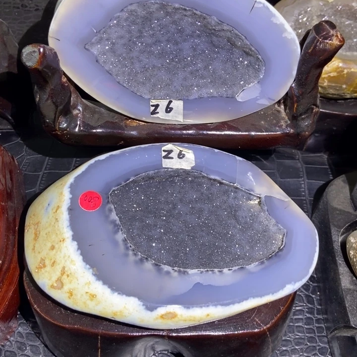 未镶嵌珠宝半成品水晶聚宝盆