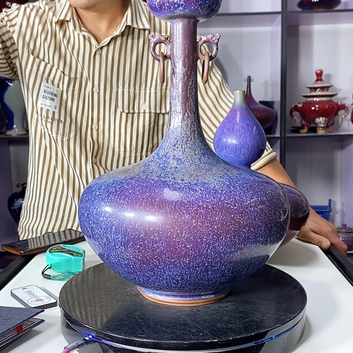 瓶中国神垕精品钧瓷