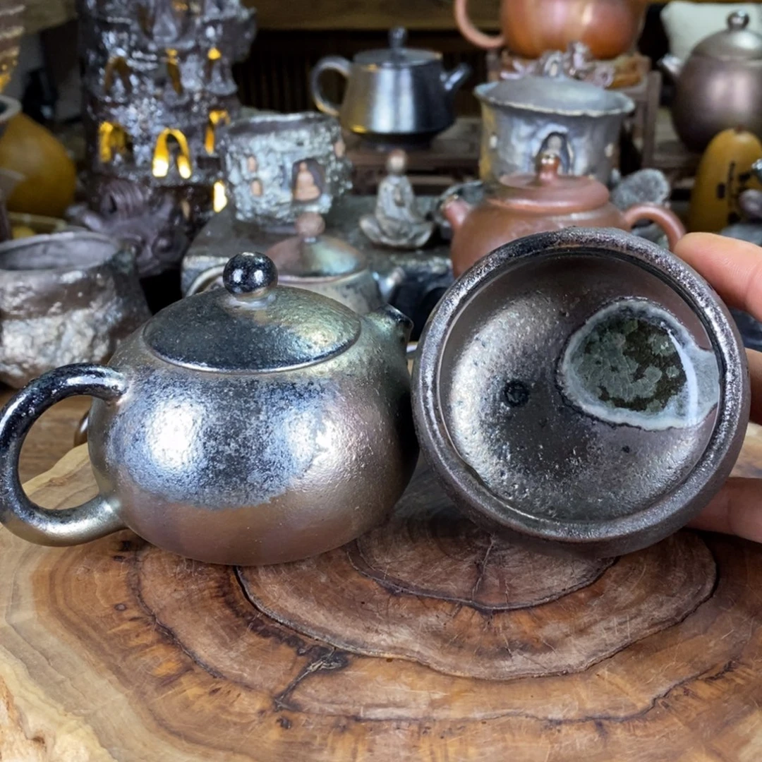 建水紫陶柴烧茶器，0009