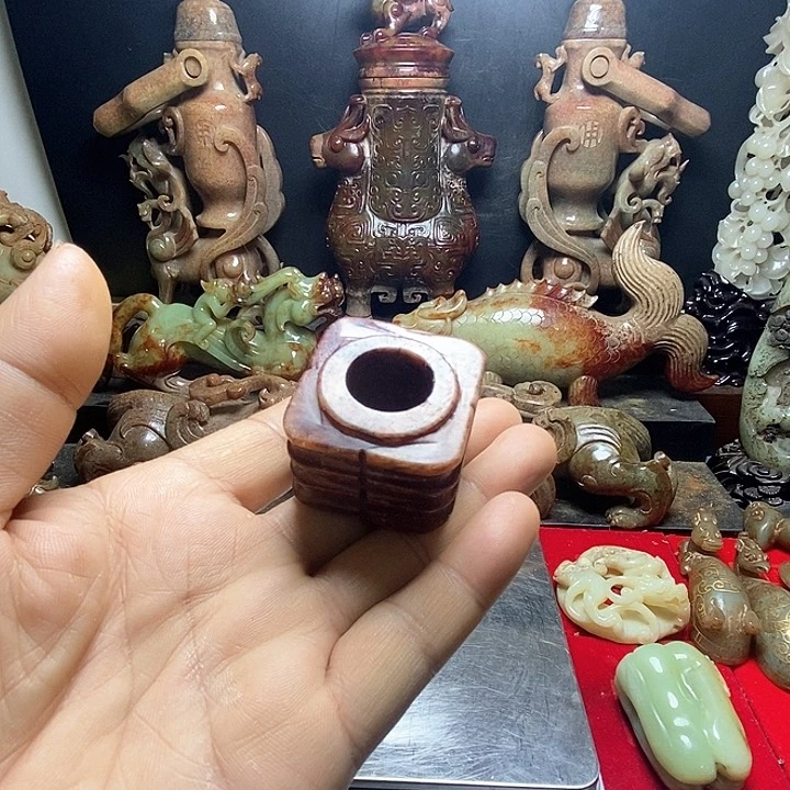 和田玉挂件未镶嵌古*钰
