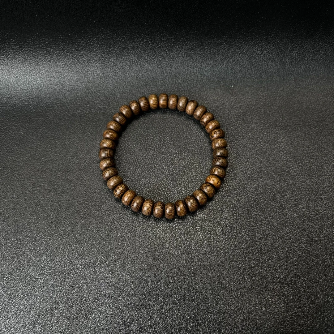 沉香沉香海南白棋尖峰岭0.8片珠手串