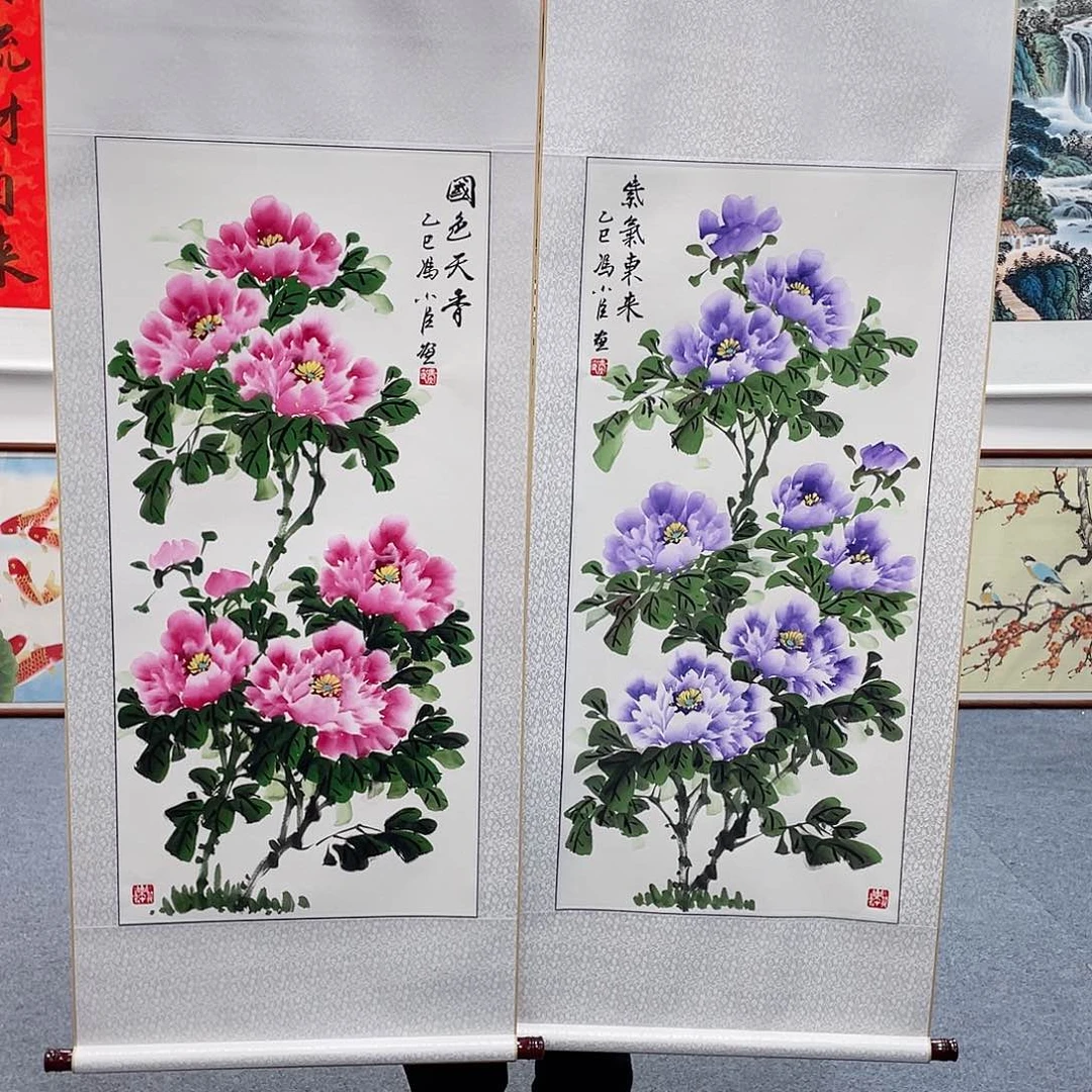 国画手绘画绘画作品