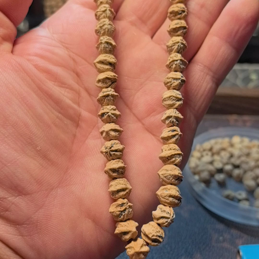 顶级玉化麻皮8.5横打吞噬亚口手持