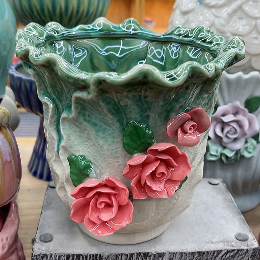 【闪购商品】陶瓷花盆