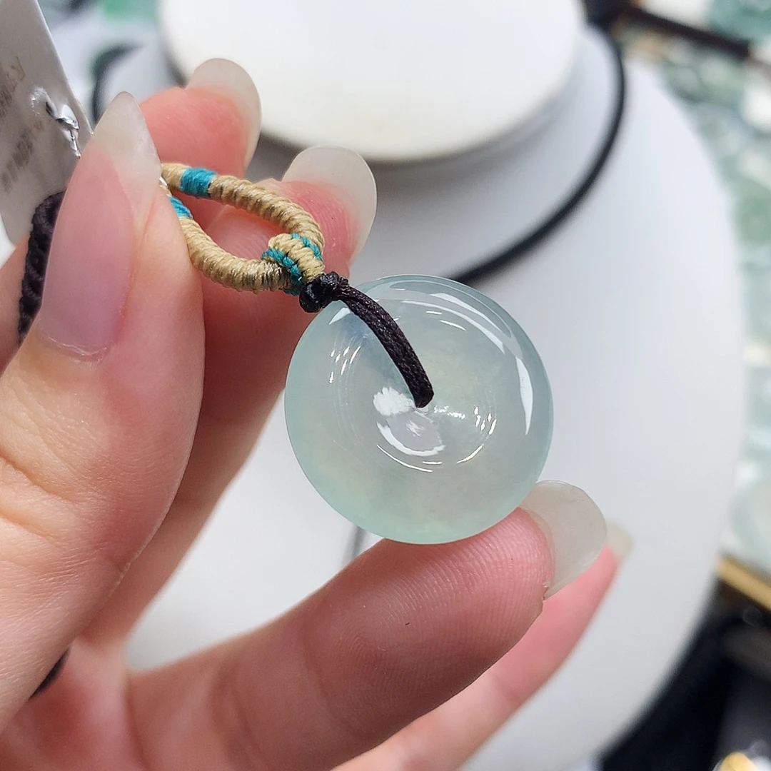 翡翠未镶嵌胸饰翡翠6，19.4/4.7