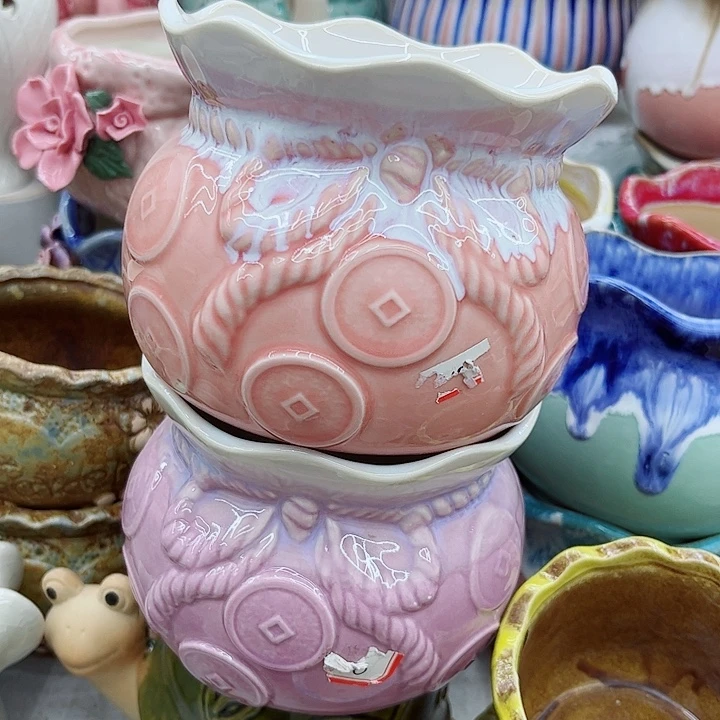 多肉绿植陶瓷花盆