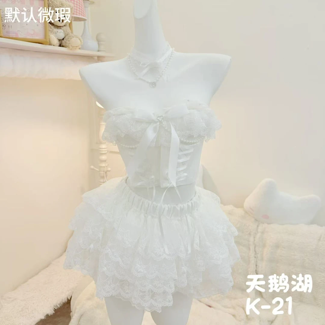 【元气喵】手作系列默认微瑕:天鹅湖套装（K21）
