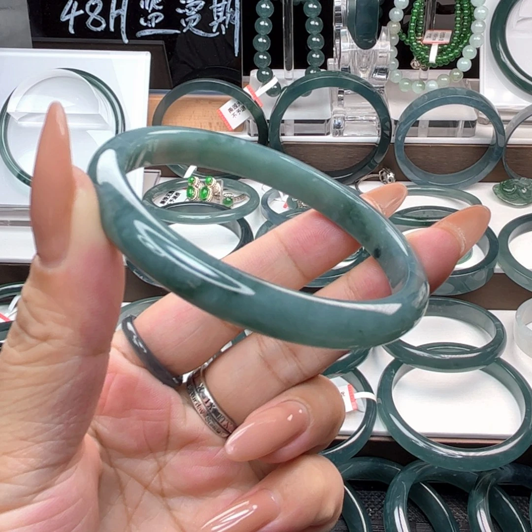 未镶嵌手镯翡翠翡翠（纹裂福利款不退不换）