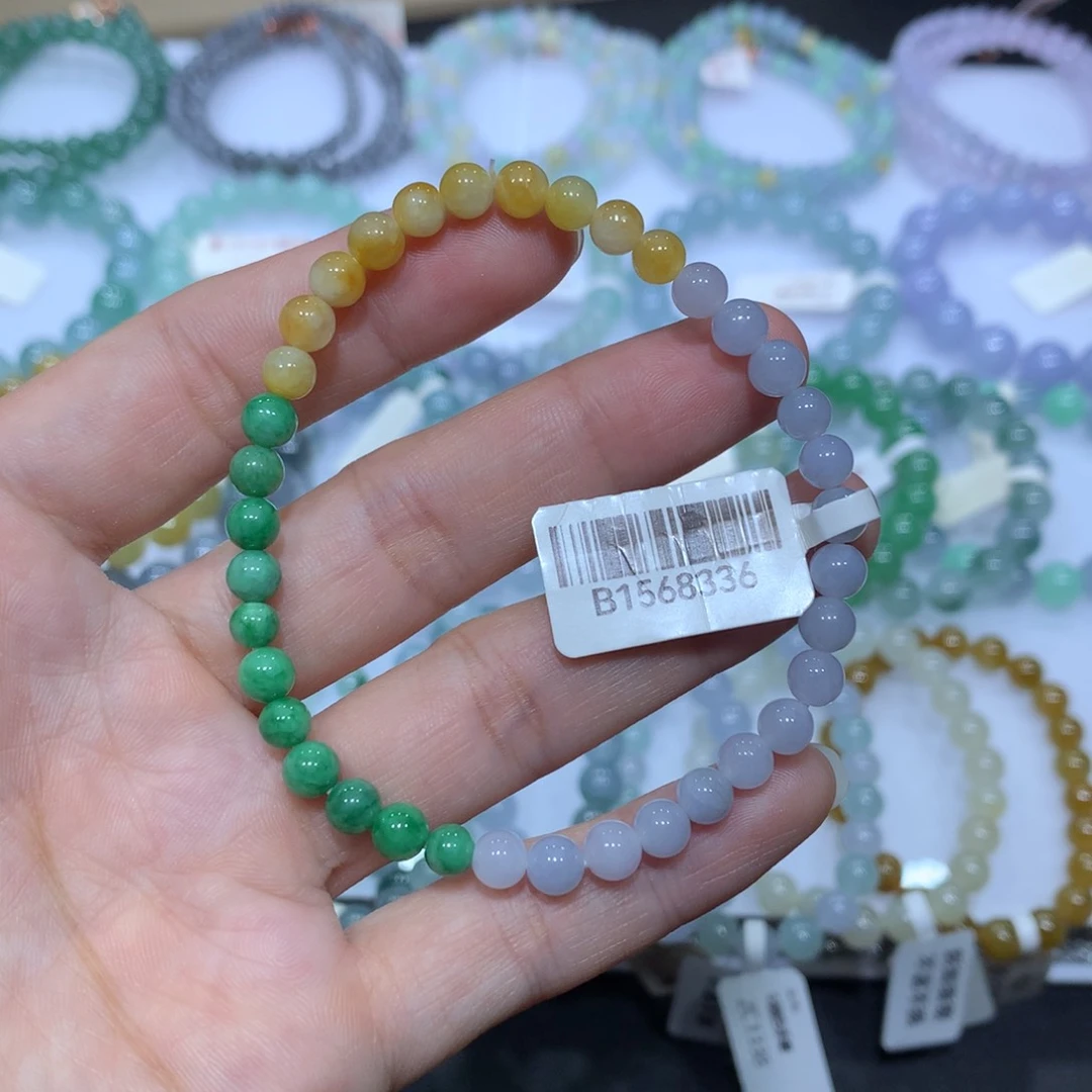未镶嵌手链翡翠天然