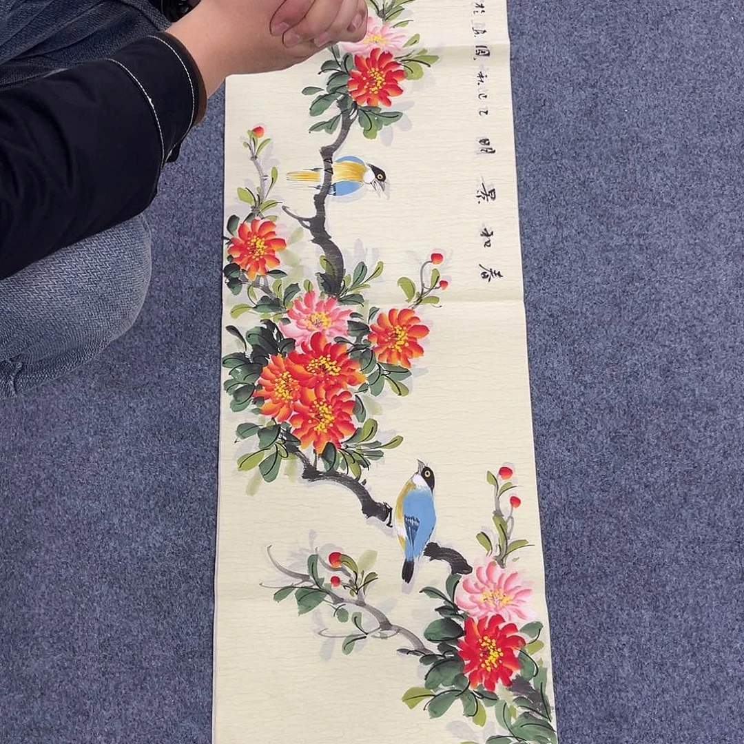 国画国画作品纯手绘