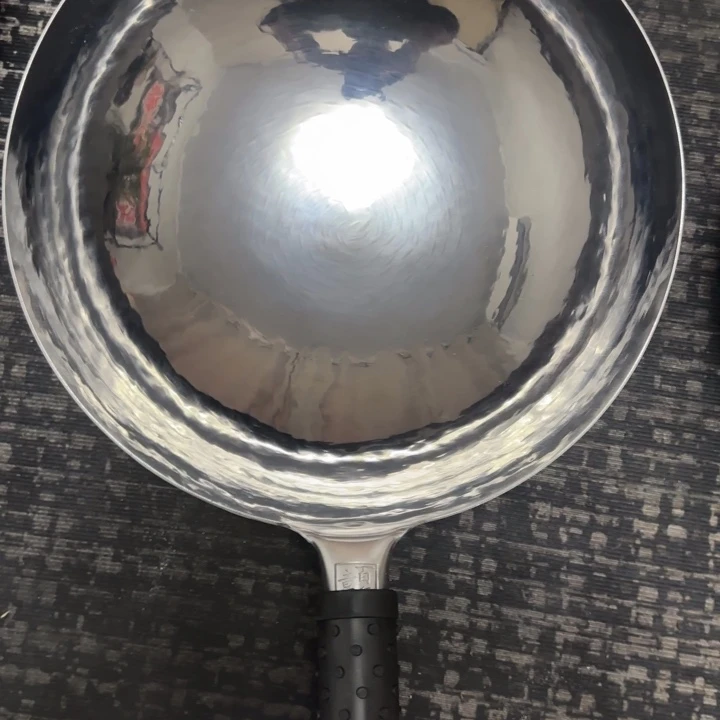 熟铁手工锻打铁锅34