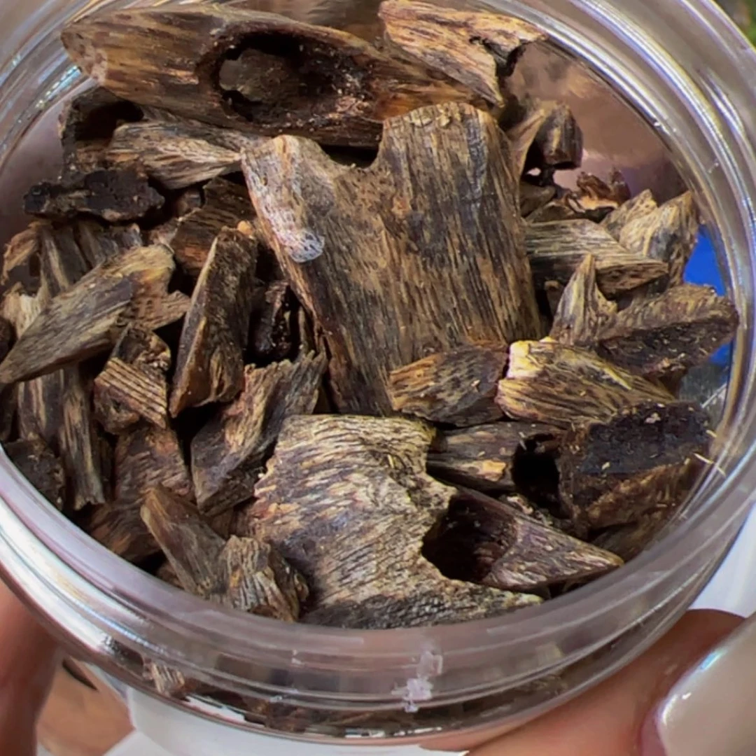 【闪购商品】沉香手把件奇楠张勺子老块料67克