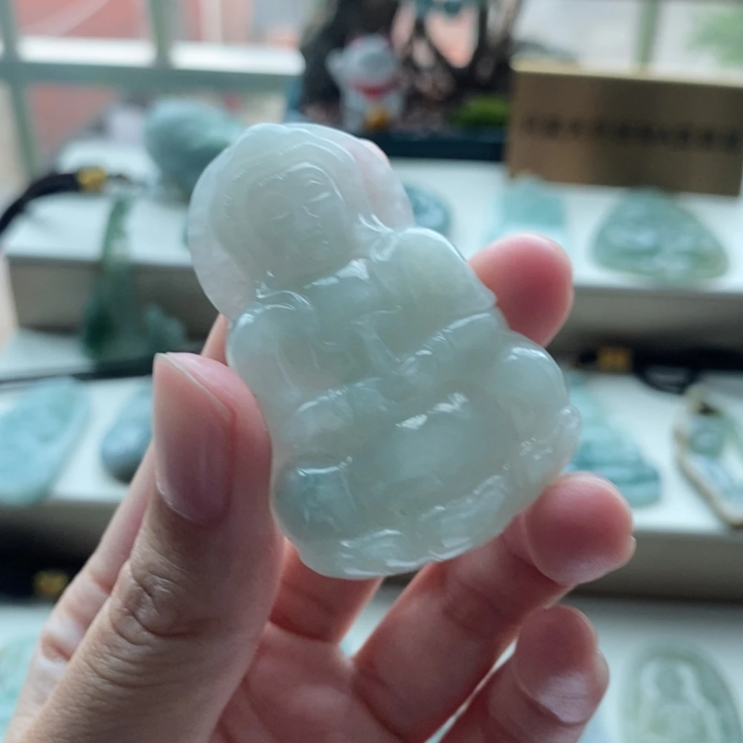 【闪购商品】颈饰未镶嵌翡翠天然缅甸A货翡翠