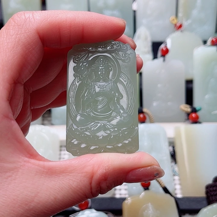 G***哥和田玉未镶嵌挂件