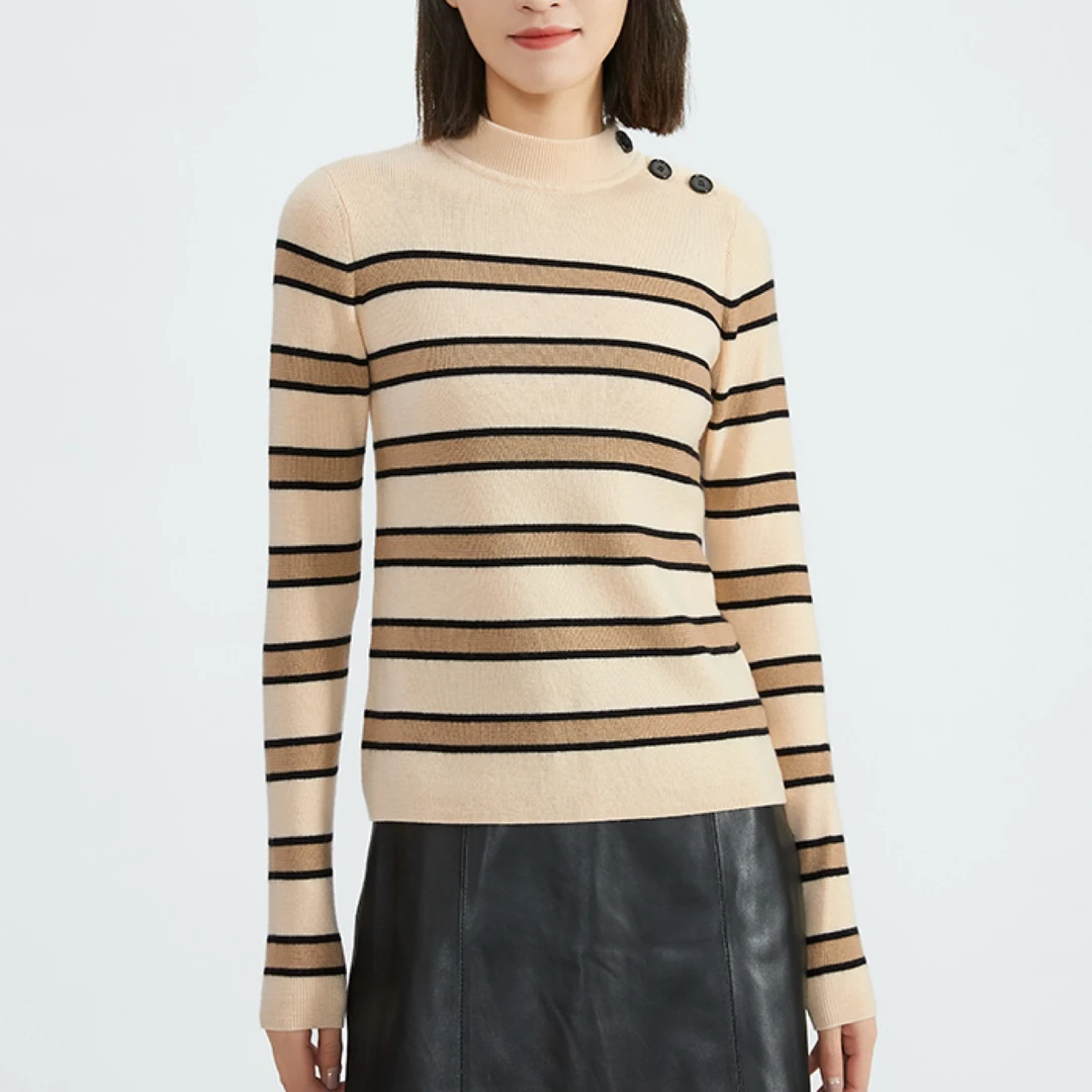 （不退换）300634条纹打底衫