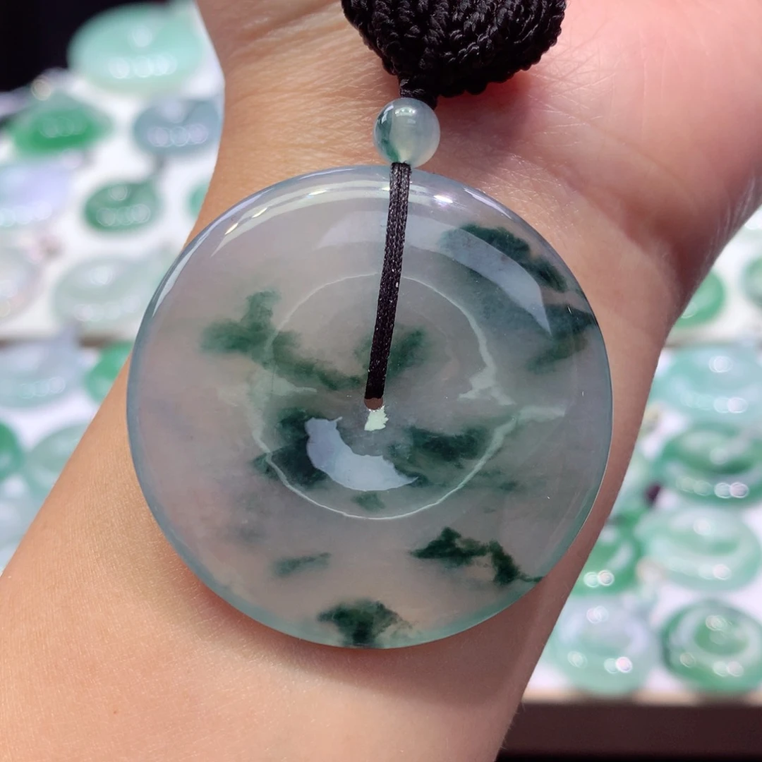 颈饰未镶嵌翡翠25尺寸42.6*5.8