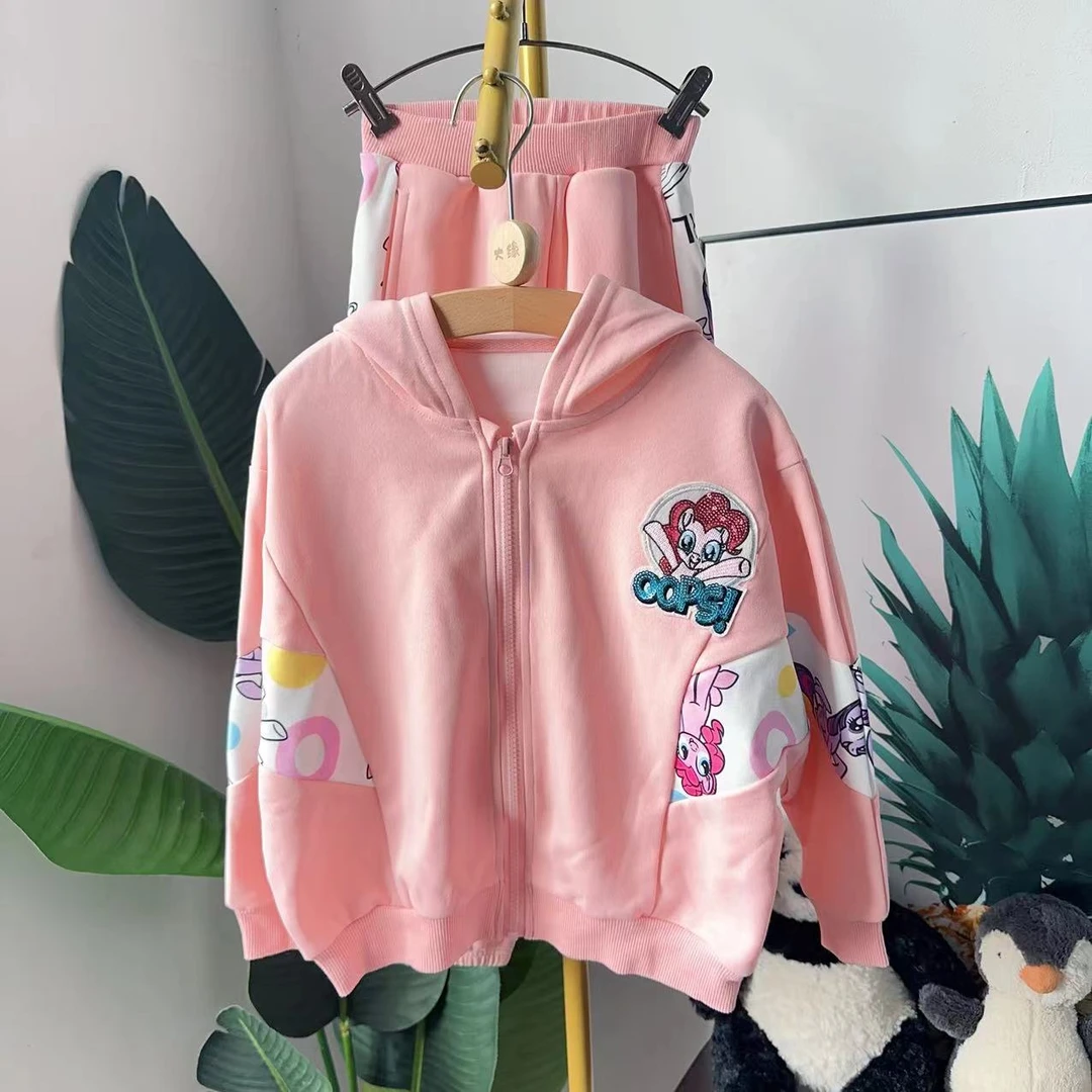 大庆仓女童韩版时尚套装 货号PJTG1736103(库P9-6)赛4