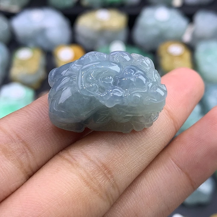 翡翠未镶嵌颈饰天然缅甸翡翠