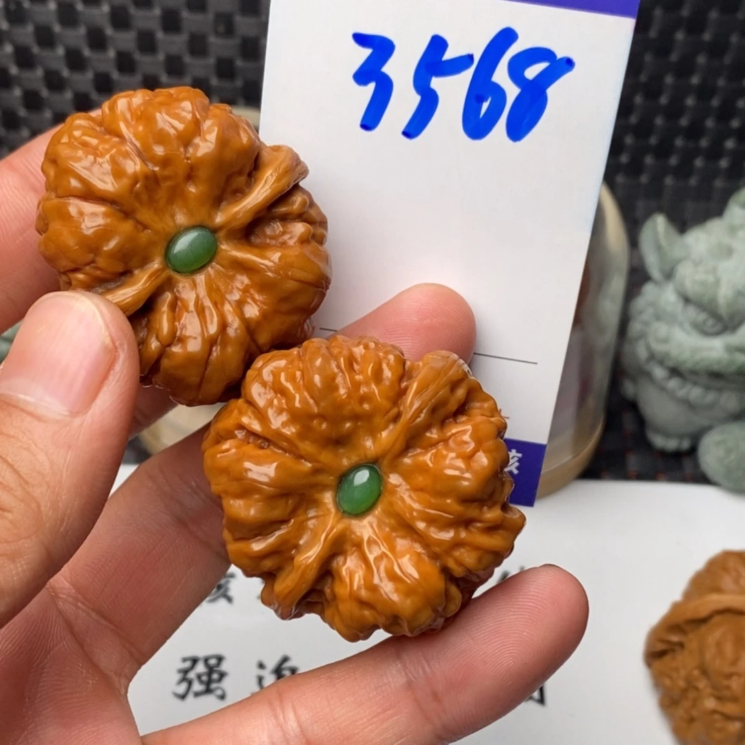 文玩核桃吊坠核桃一对