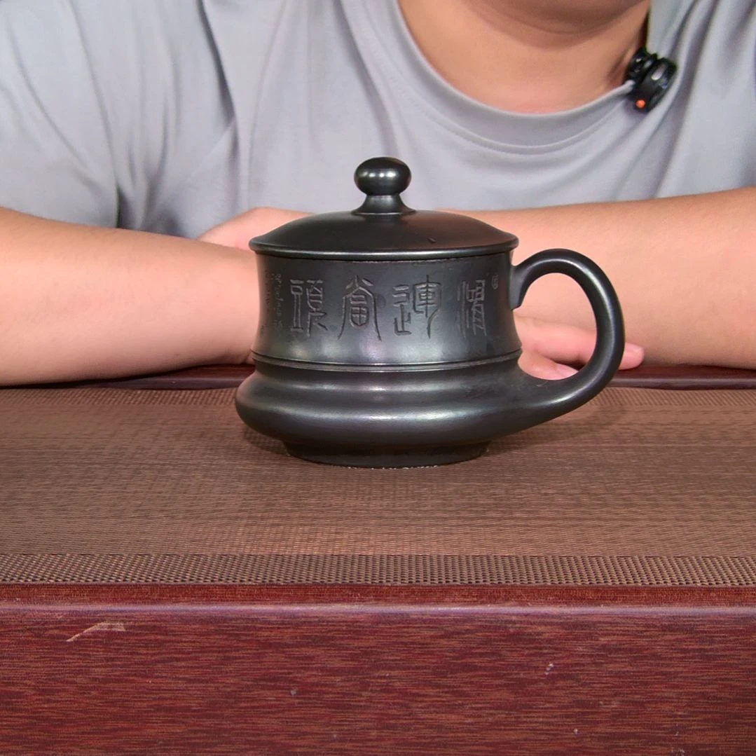 茶杯紫砂高货放漏