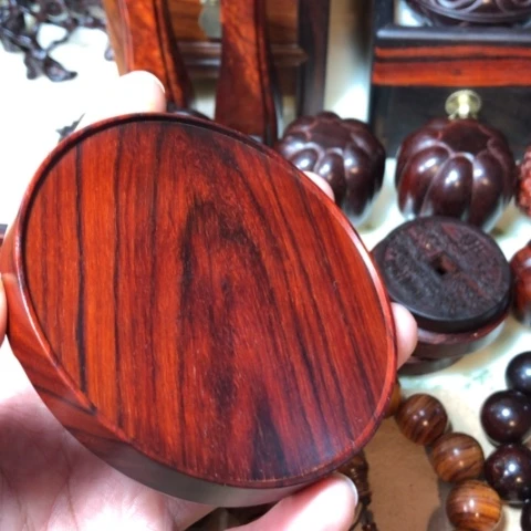 檀香紫檀（小叶紫檀）壶承