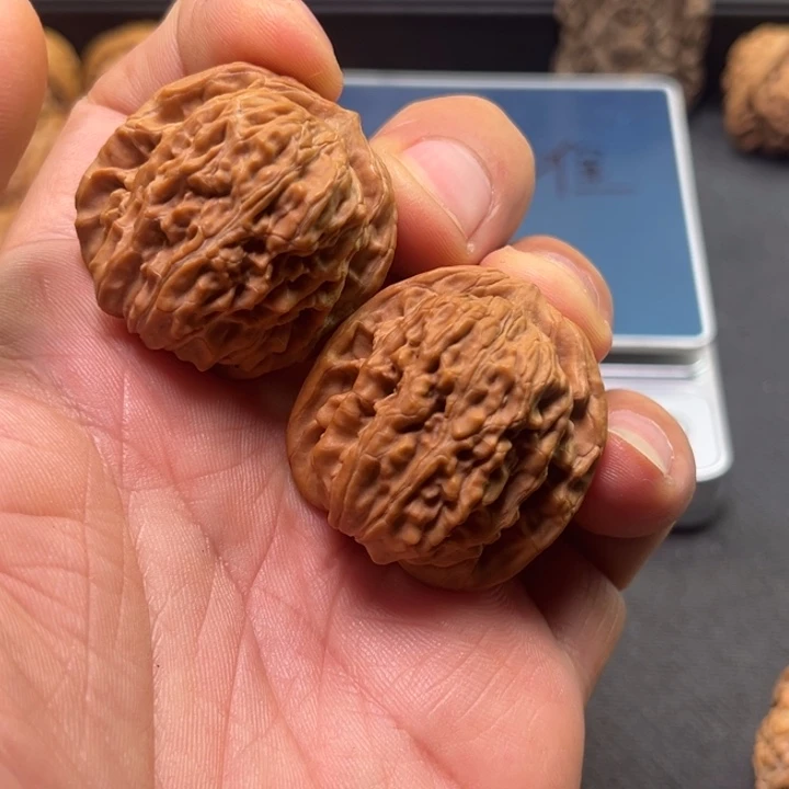 文玩核桃吊坠33四座楼