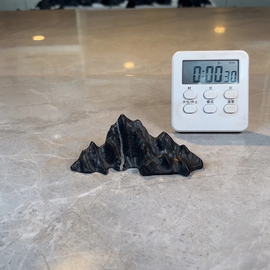 我****陶灵璧石手工雕刻奇石摆件