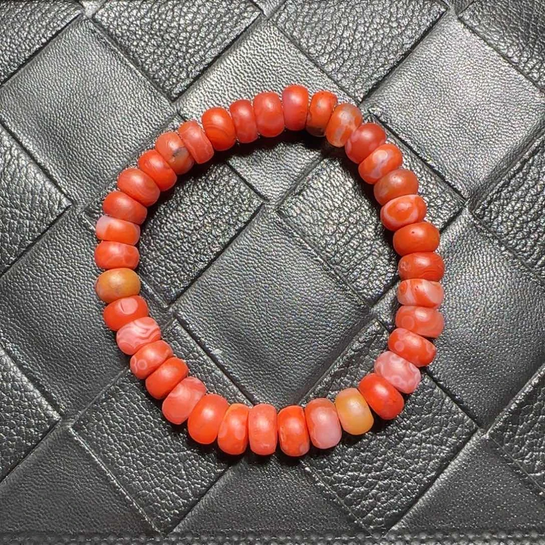 九***子南红玛瑙未镶嵌茶花岭老型