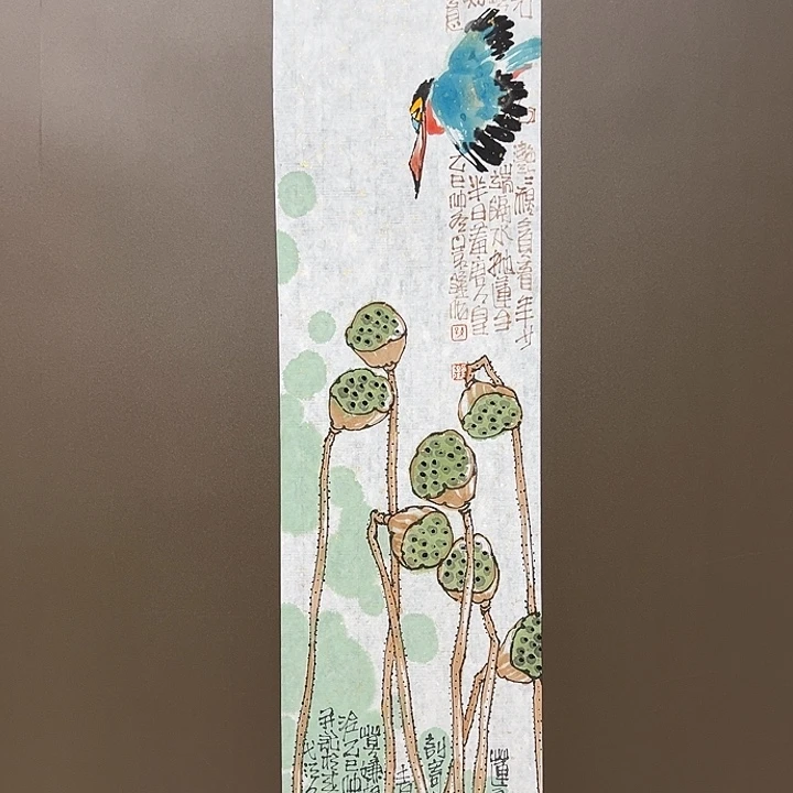 国画孙景隆  手绘原创