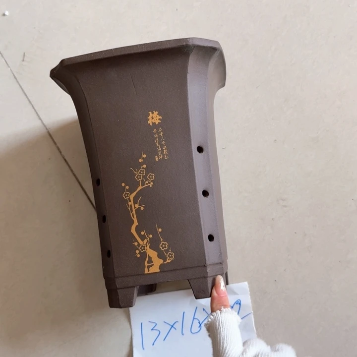 紫砂花盆22/16/13