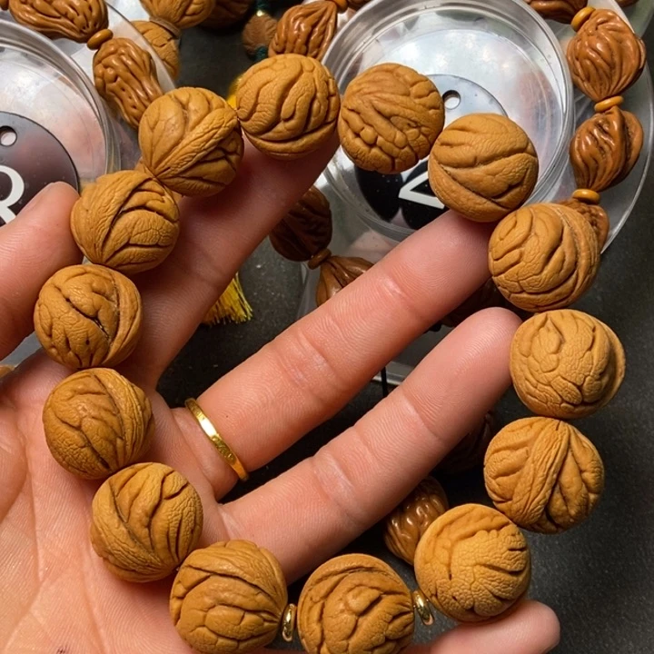 吊坠桃核陕西秦岭山桃核19