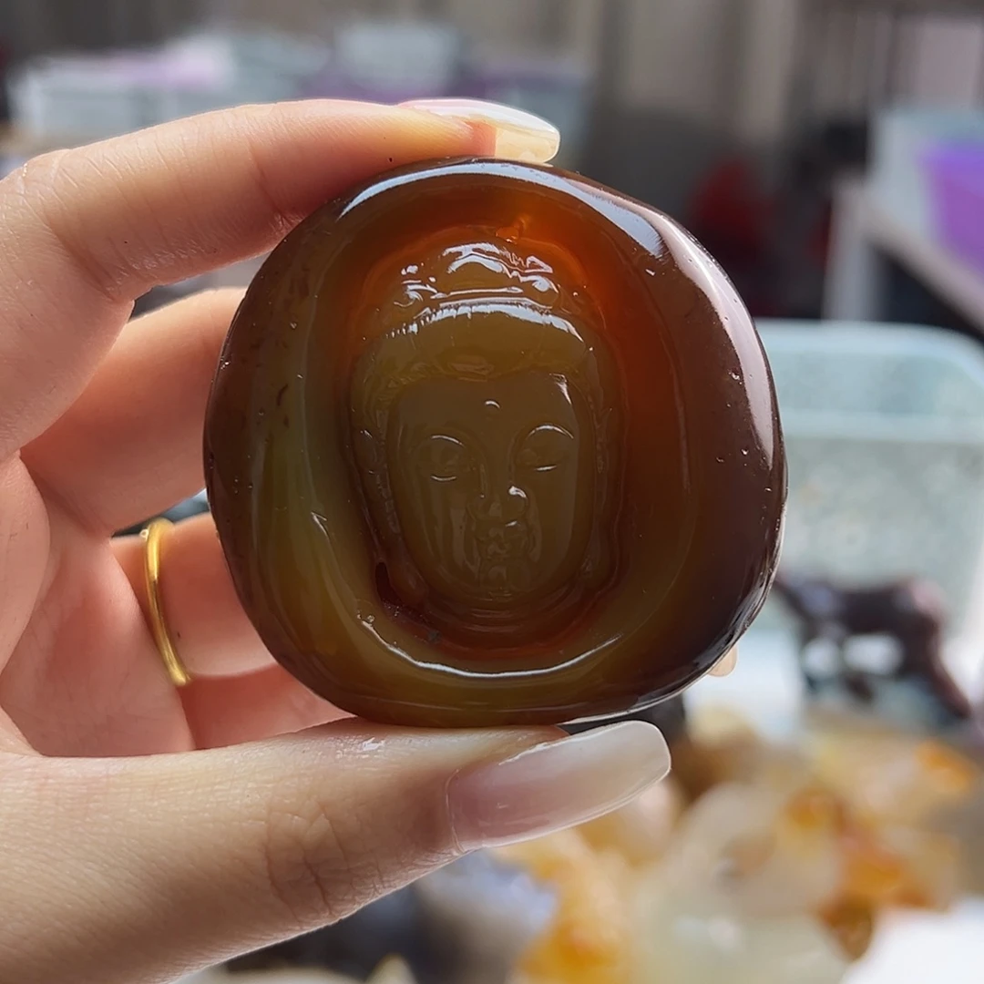 玛瑙/玉髓未镶嵌吊坠(不含链)