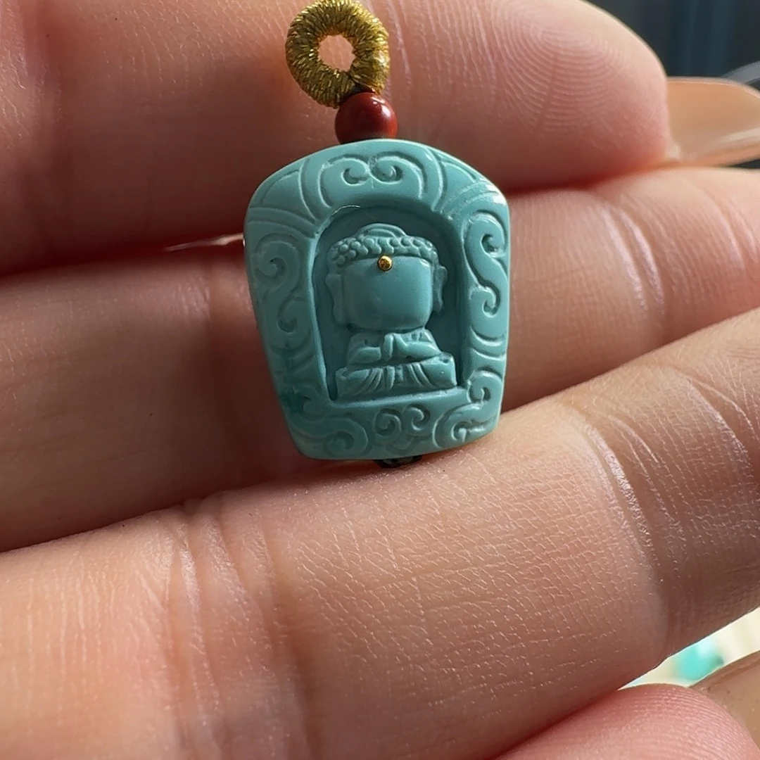 绿松石未镶嵌颈饰