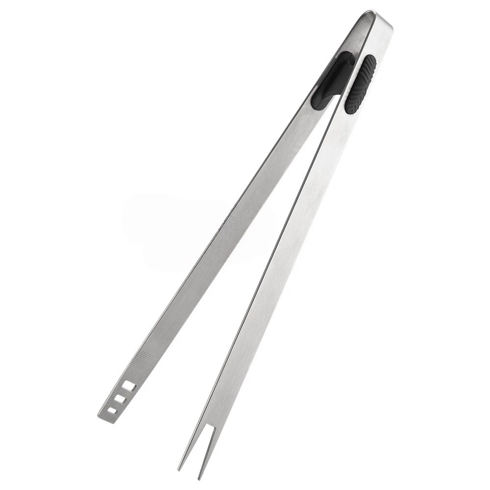 【煎叉两用烤肉夹】不锈钢牛排夹专用厨房烤肉烧烤防烫食品夹子