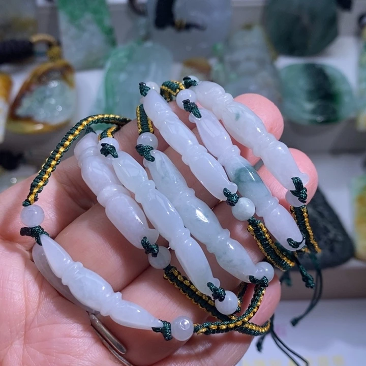 【闪购商品】颈饰未镶嵌翡翠多样性发1
