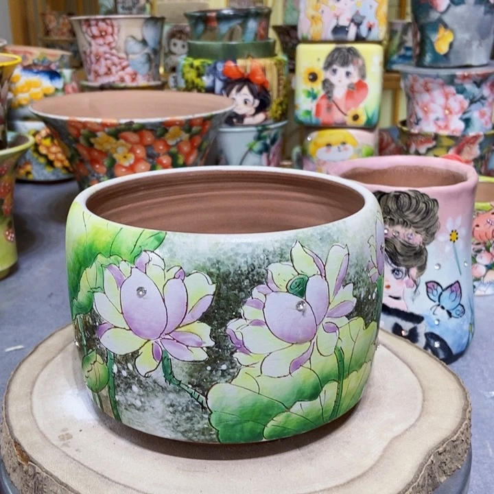 景德镇艺术手绘作品