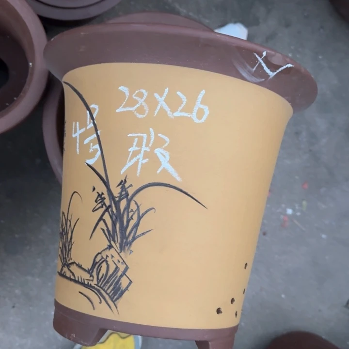 紫砂花盆特价清仓