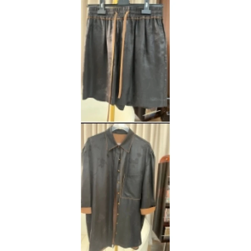 [110-122] 清货套装组合  香云纱新中式国风上衣