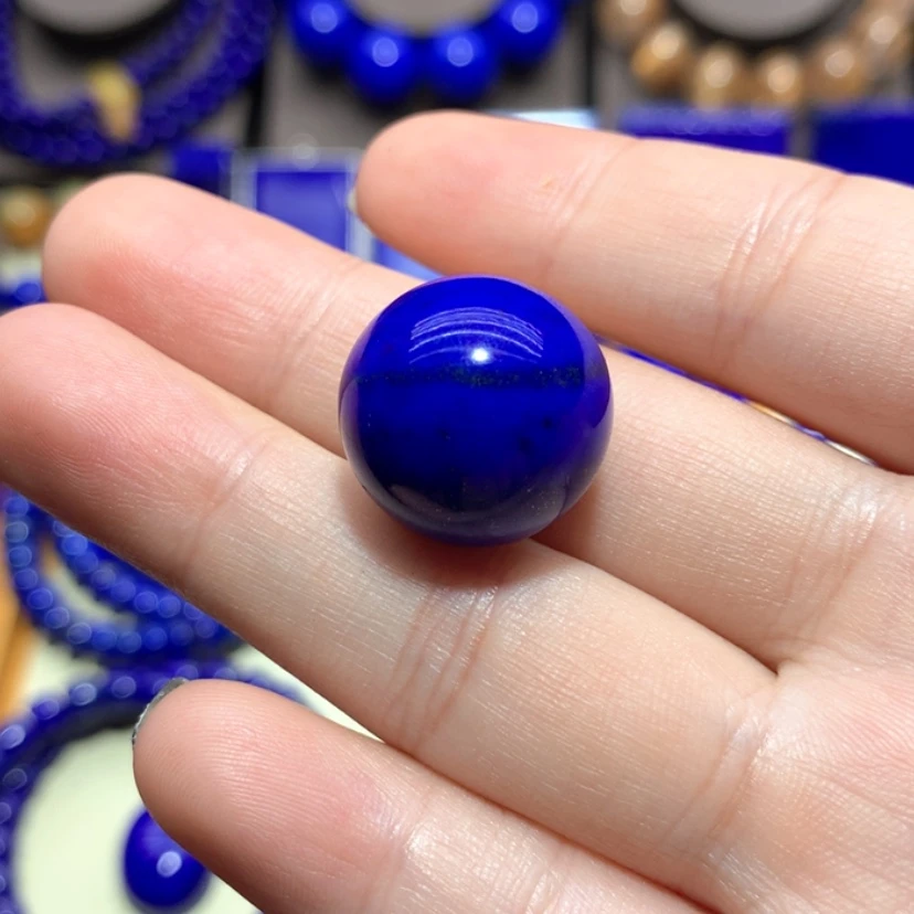 【闪购商品】青金石未镶嵌18m单珠挂件