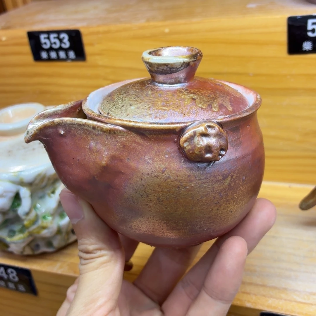 陶园柴烧，精品高货553泥纹