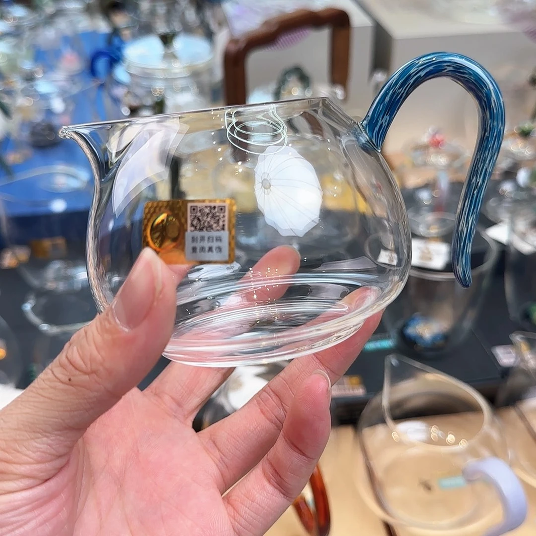 禾器黛蓝淡然公道杯