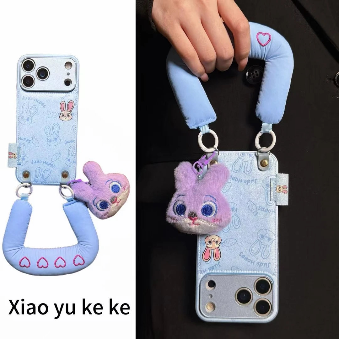 疯狂动物城线条尼克朱迪适用iPhone17promax手机壳苹果16pro新15