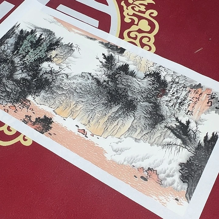 国画书画作品多次