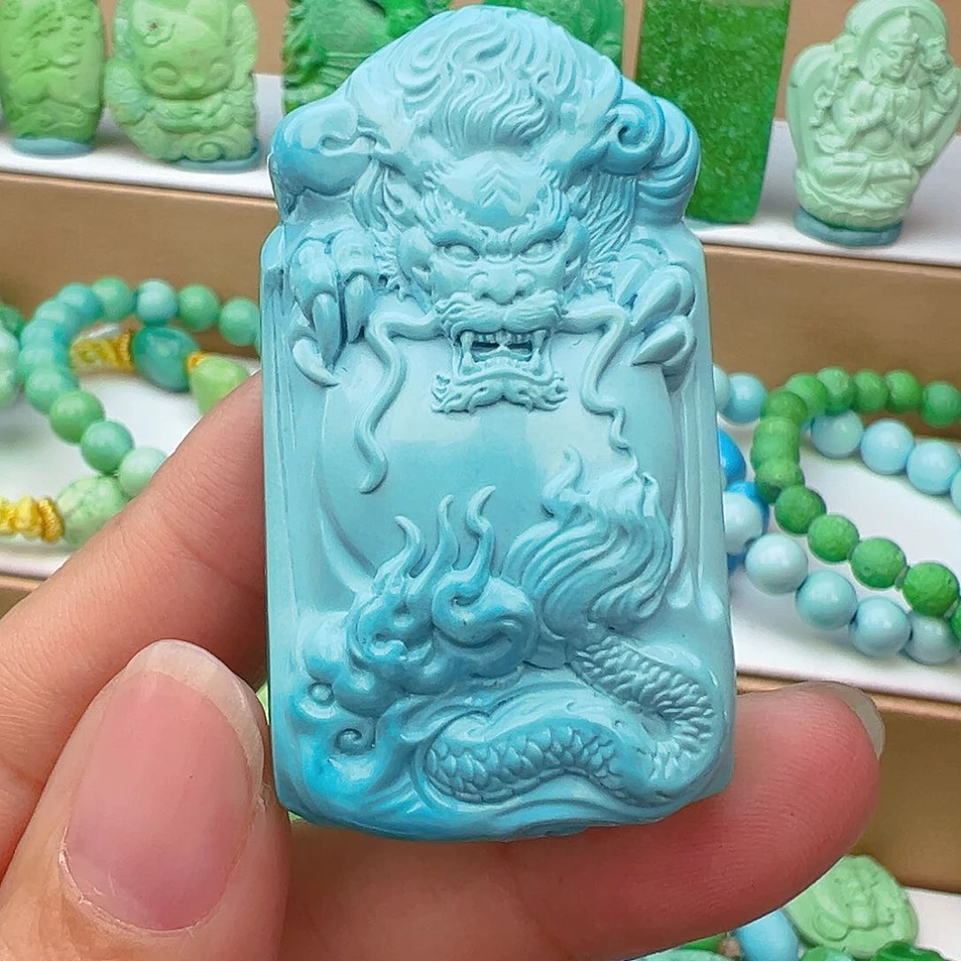 未镶嵌绿松石项链