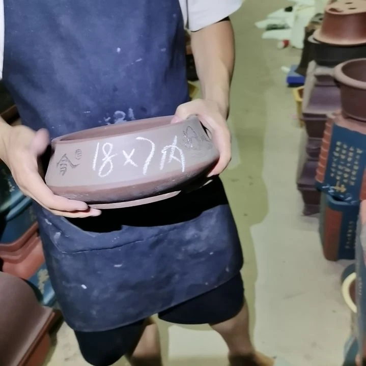 紫砂花盆紫砂花盆放漏大促销