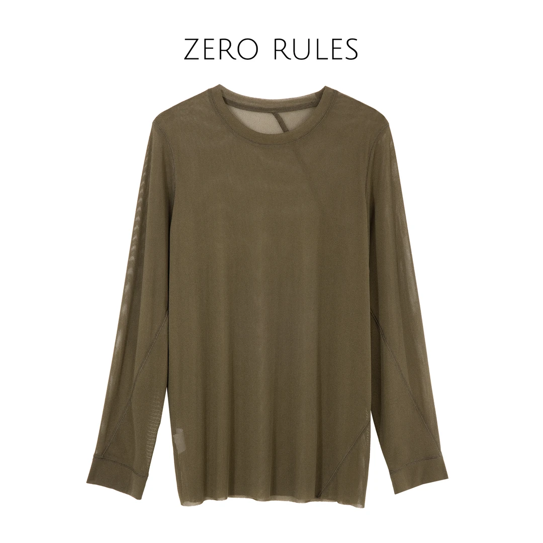 25021238【私服透视针织衫】高定Te种纱 Row风cleanfit套头针织衫