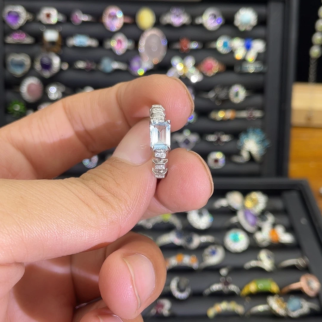 紫晶珠宝半成品未镶嵌