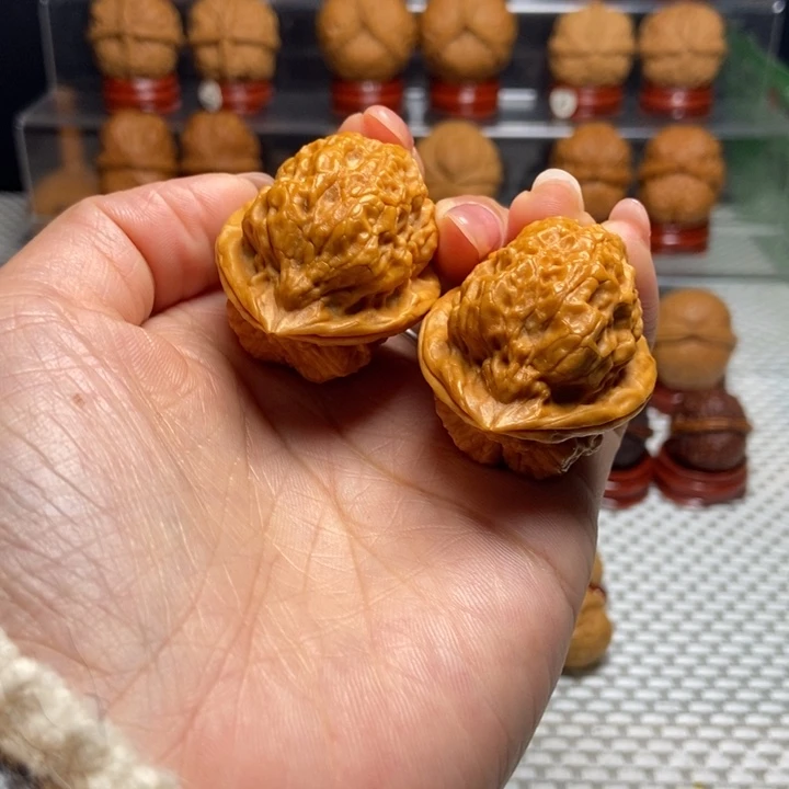 把件文玩核桃46霸王蟾